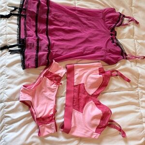 Bundle! Pinup lingerie set.